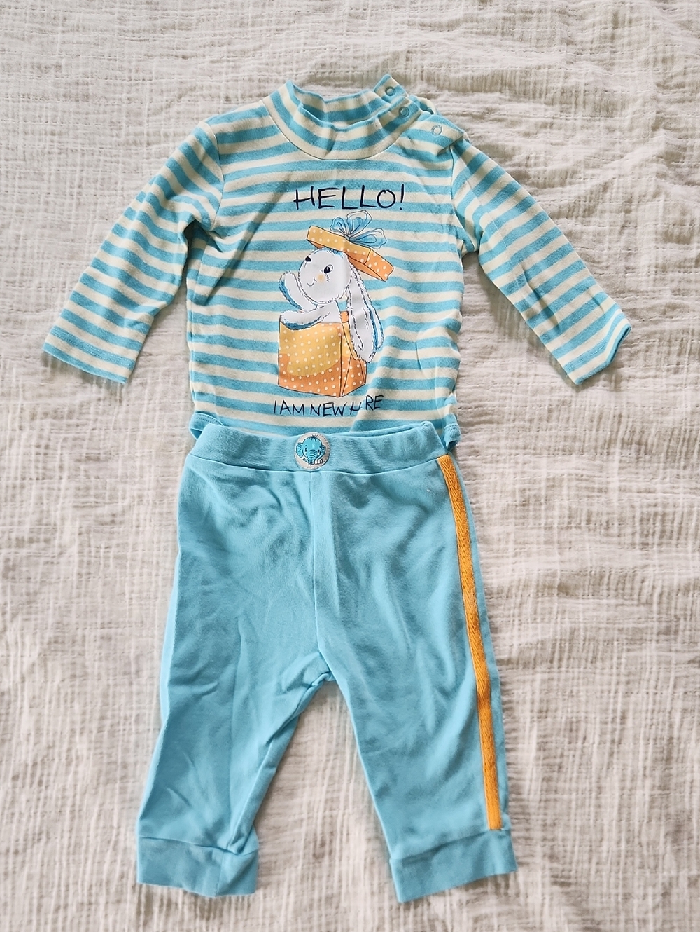 Easter/spring Themed Outfit 6m Size